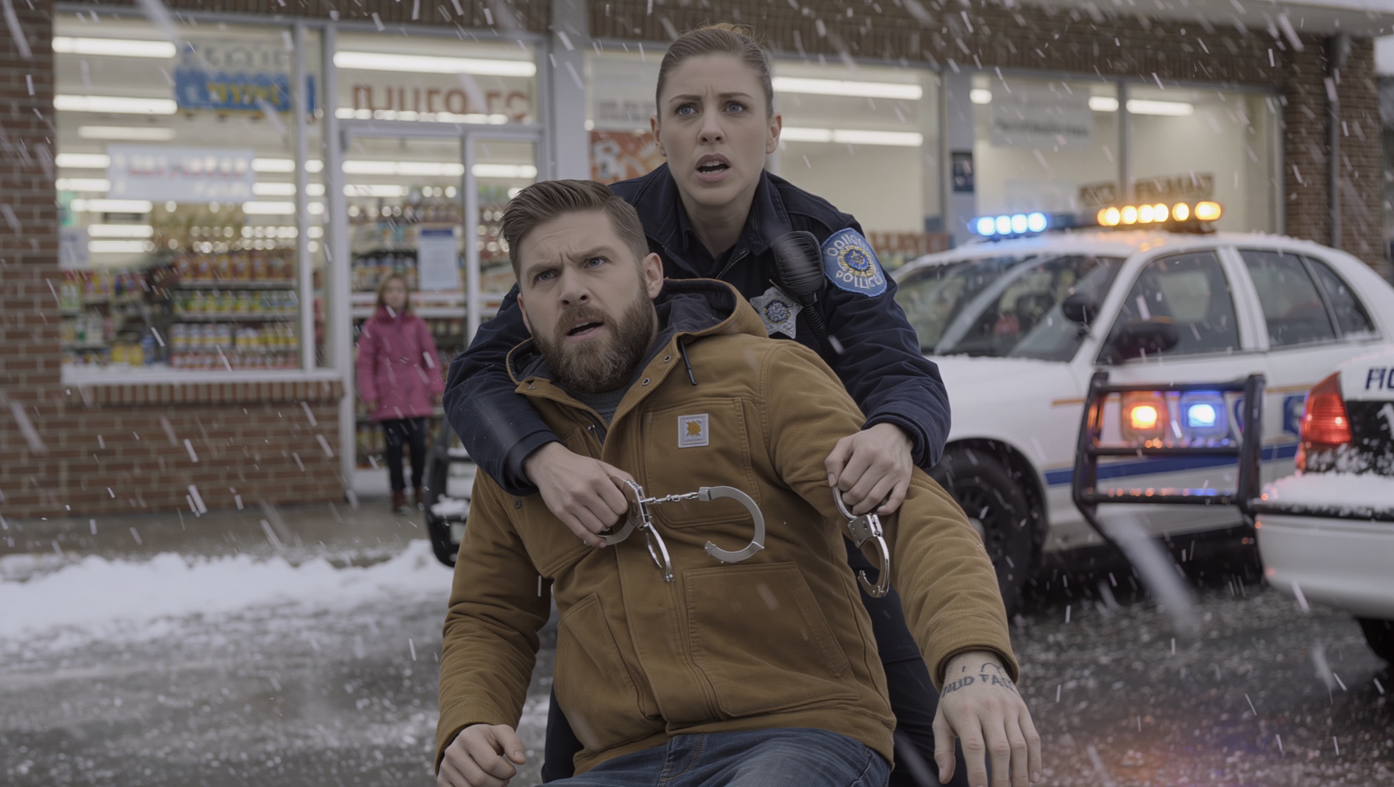 Single Dad Was Handcuffed by a Female Cop – Then the Tattoo on His Arm Changed Everything