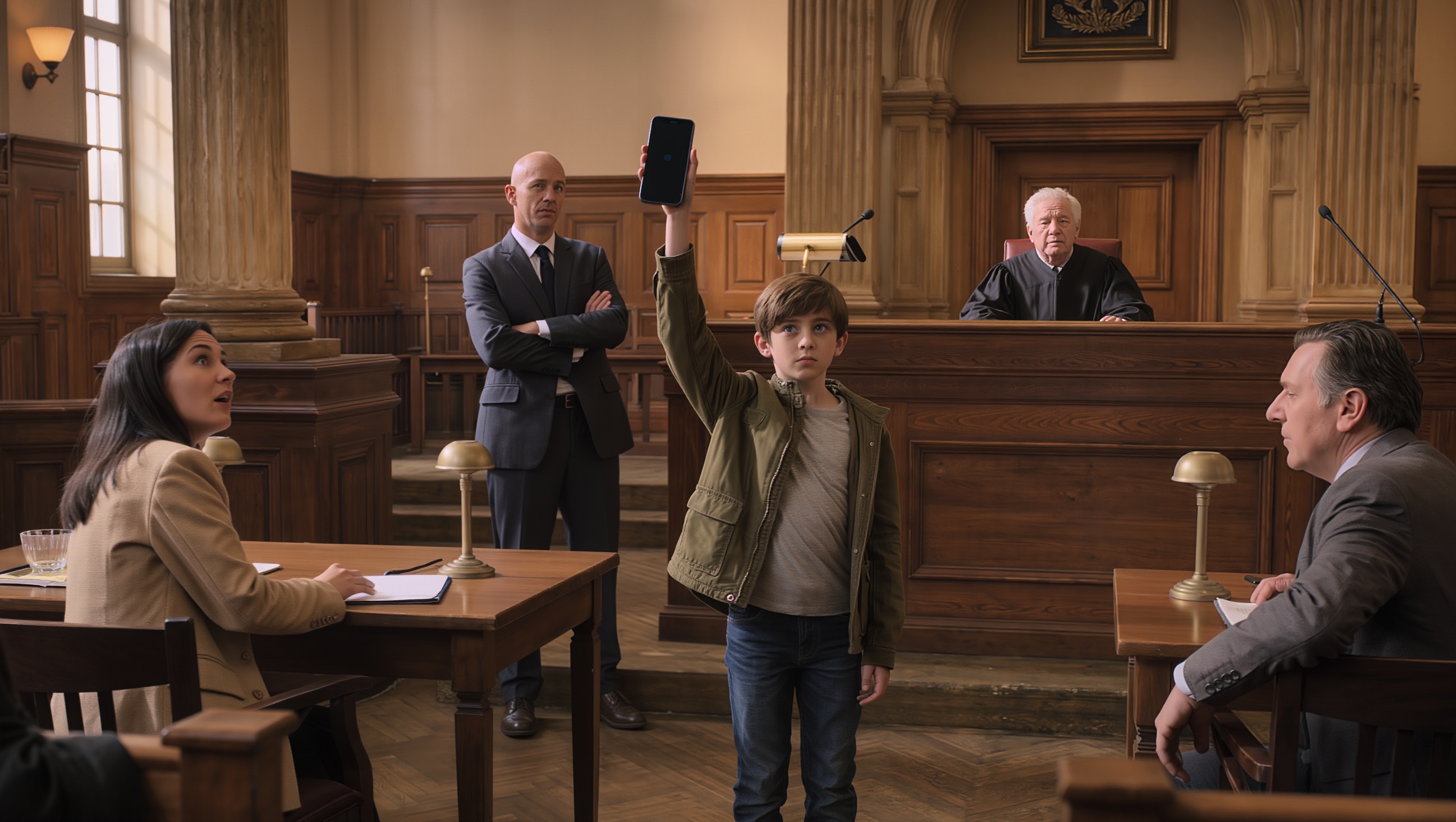 My Ex Claimed to the Judge That Our Son Wanted to Live With Him. Then My Son Pulled Out His Phone…