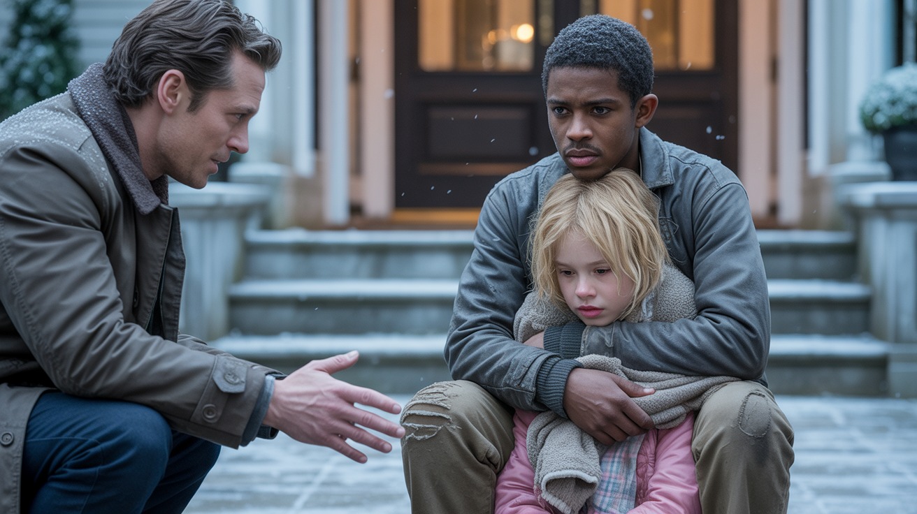 Billionaire’s Daughter Stuck In The Cold – then The Poor Homeless Boy Did The Unthinkable