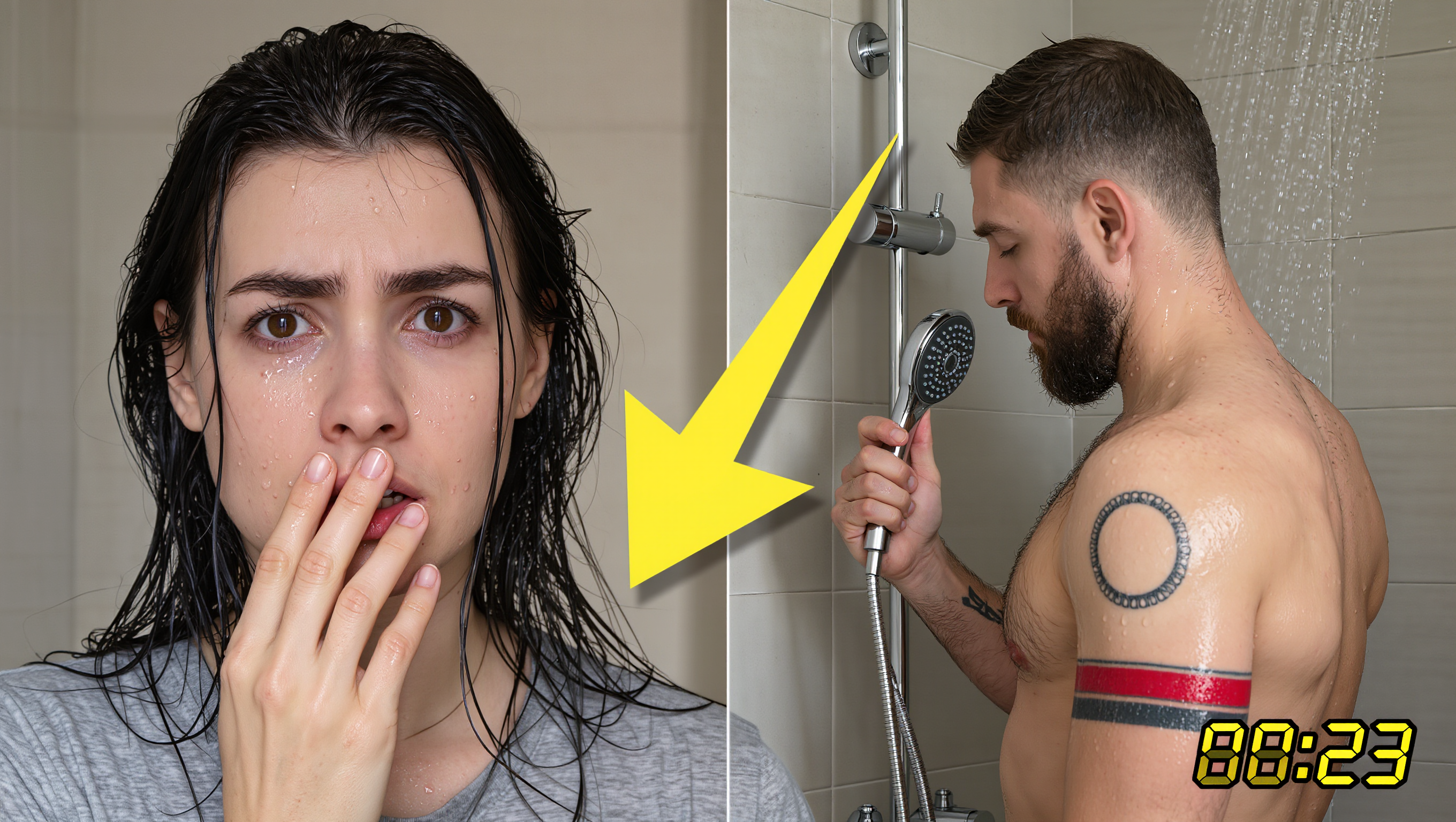 She Lets A Homeless Man Use Her Shower; When He’s Done, He Faints Upon Seeing Something Unbelievable!