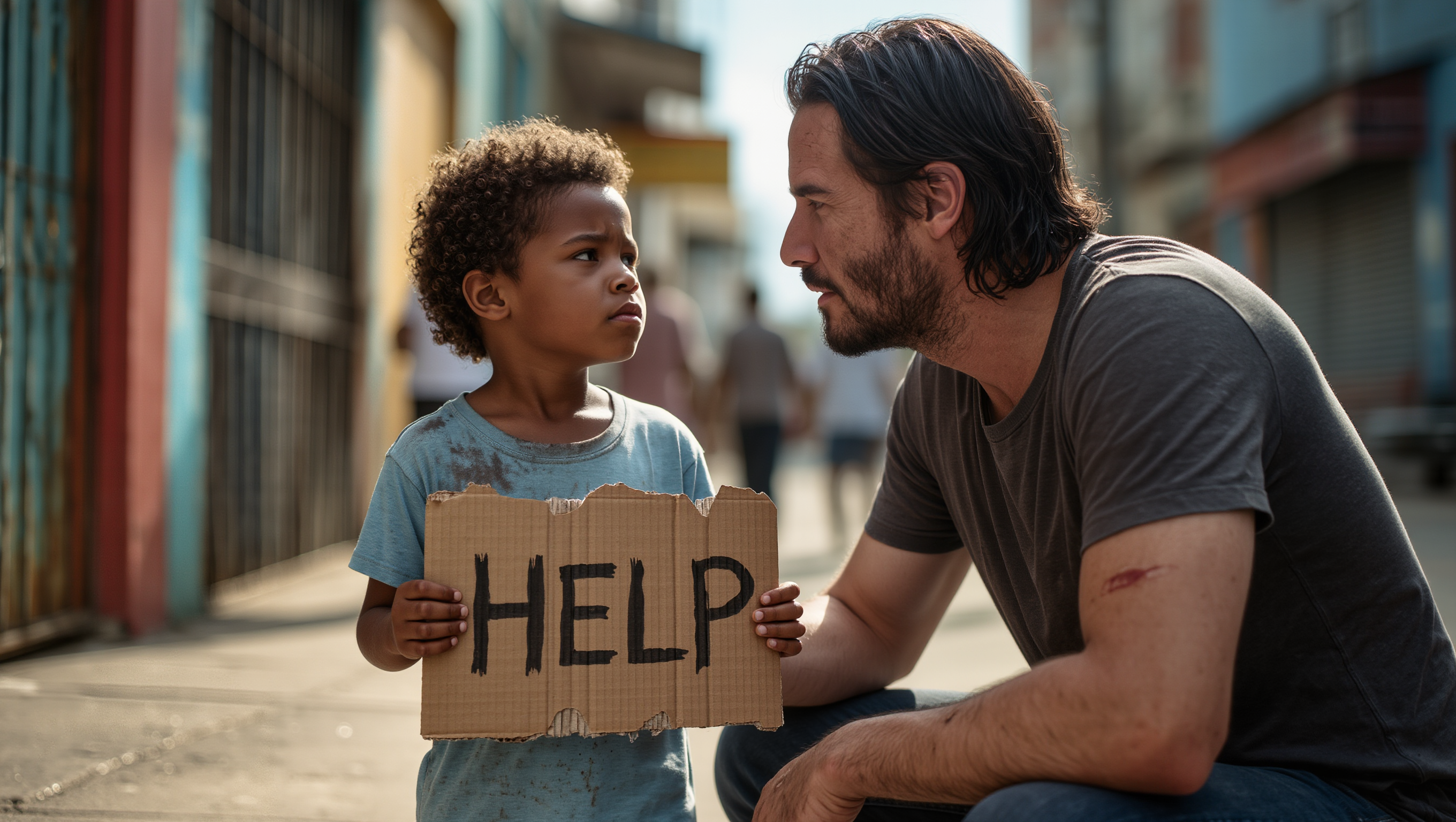 Keanu Reeves Spots a Blind Boy Begging to Save His Mother’s Life – What Happens Next is Unbelievable