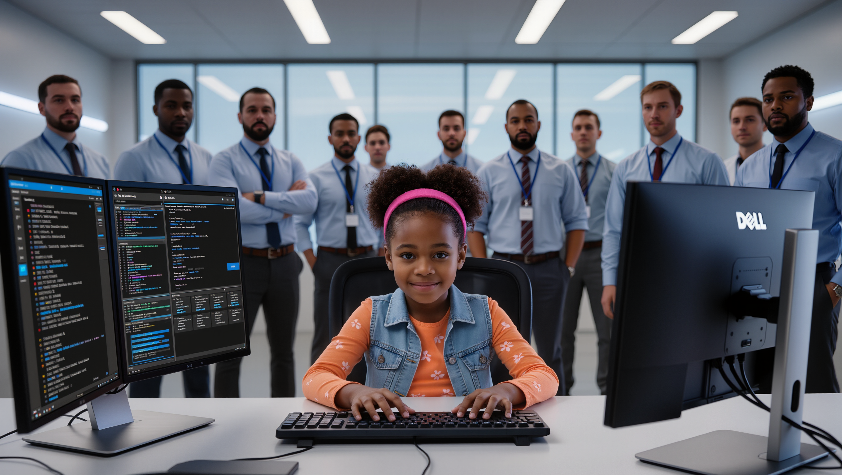 CEO Panics as the System Crashes – Then a Janitor’s Kid Steps In and Shocks Everyone