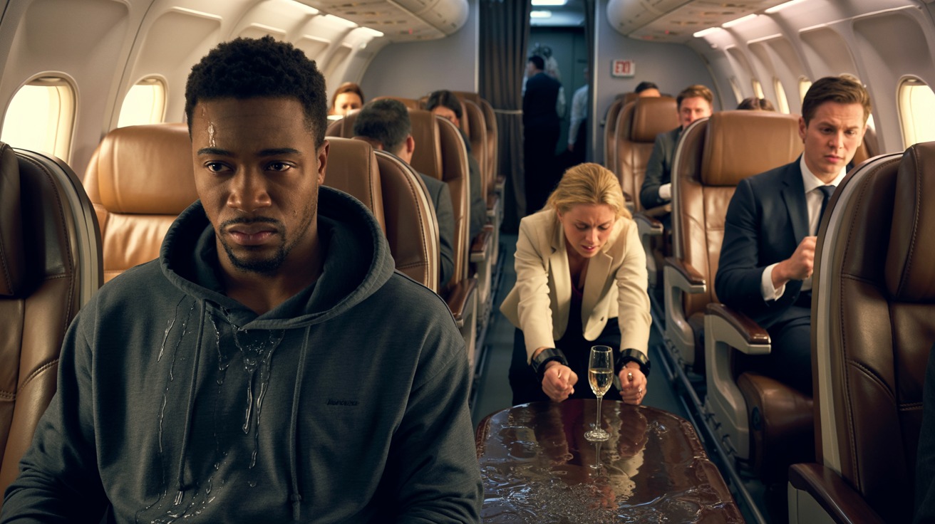 White Passenger Insults Black Teen in First Class – Pilot Stops Pushback to Investigate