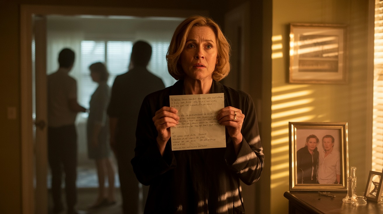 A Note from My Late Husband Said: “Ask the Kids Why They Lied About My Death”