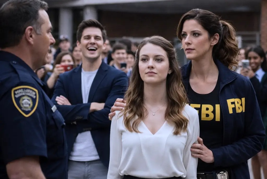 Rich Kid Made His Cop Father Arrest the New Girl – Then Secret Service Showed Up For Her