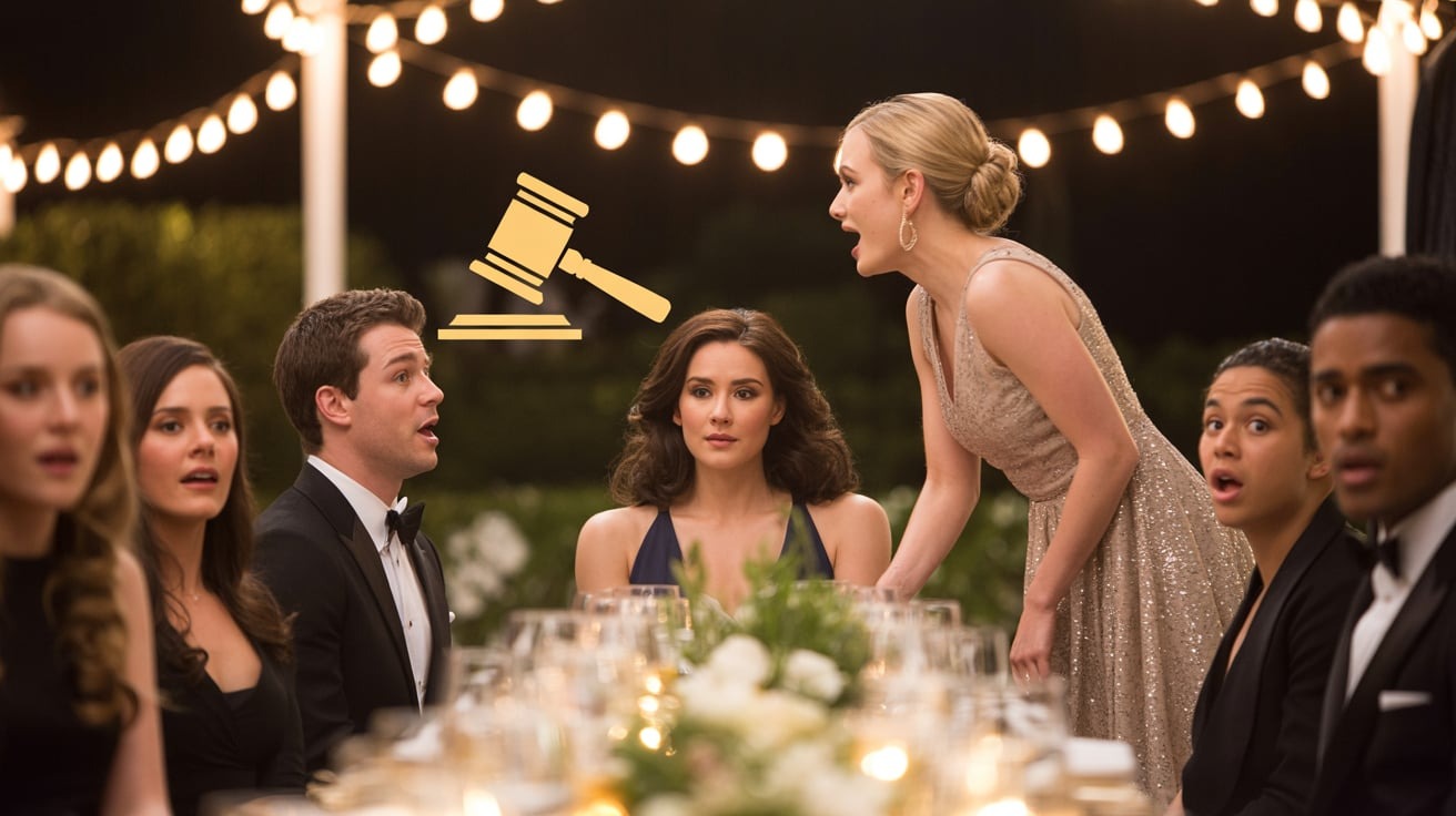 My Sister Mocked Me In Front of Everyone – Then Her Fiancé Turned Pale and Said, “You’re the Judge?”