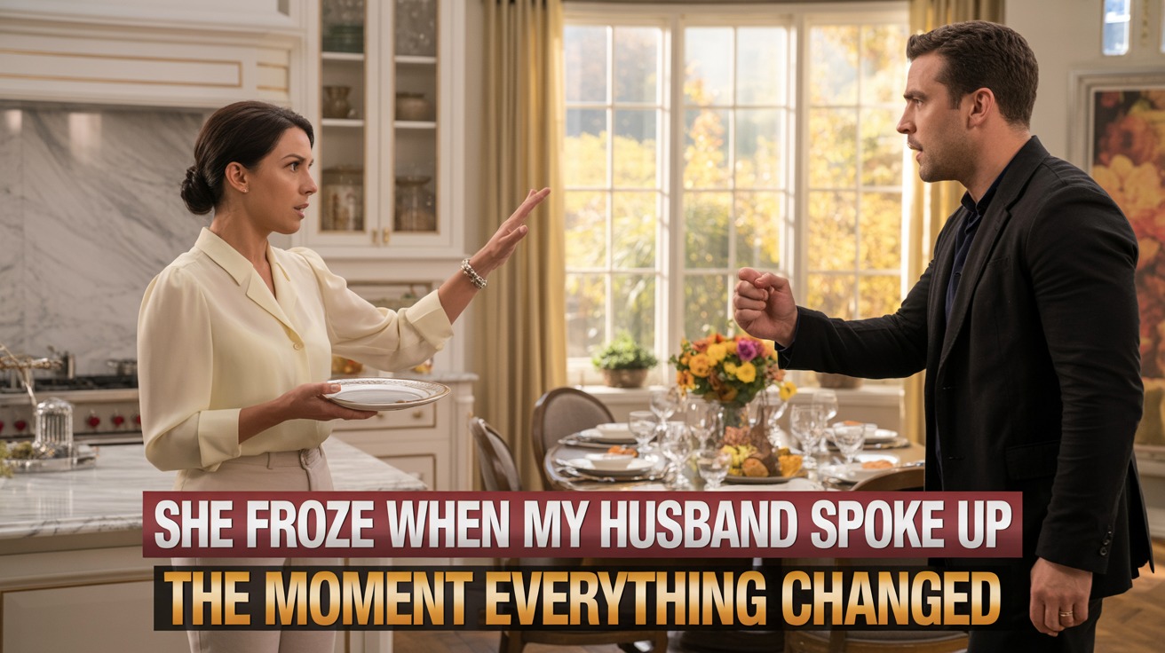 My MIL Said I’d Never Be Real Family – She Froze When My Husband Spoke Up
