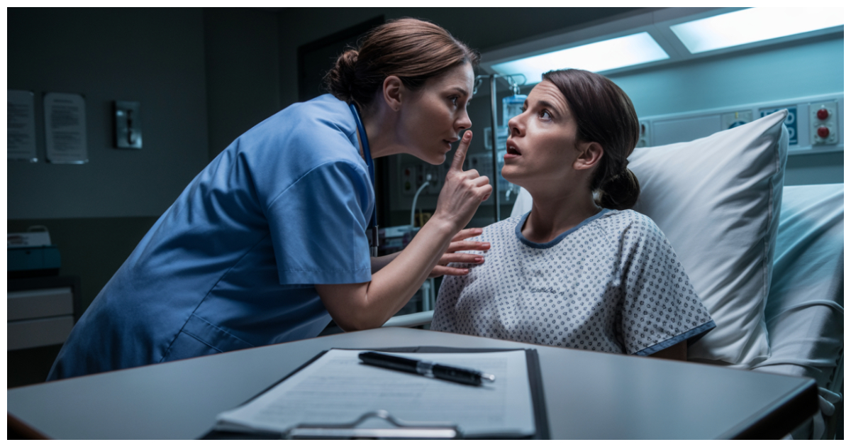 “Don’t Sign Anything… Just Trust Me,” the Nurse Whispered, Then Everything Changed