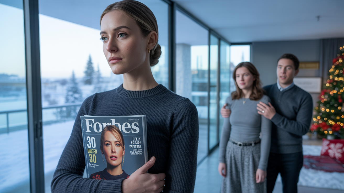 Mom Said ‘Skip Christmas – You’ll Embarrass Your Brother’s Fiancée’ – Then The Forbes Cover Dropped