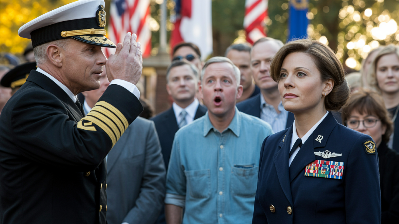 She “Dropped Out Of The Navy,” My Father Said — Until The General Saluted Me And Said “Rear Admiral”