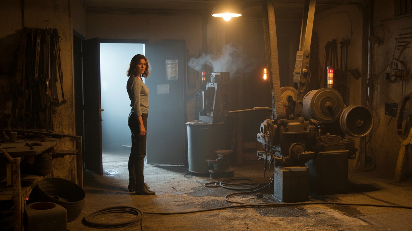 I Went Into My Late Husband’s Forgotten Workshop – The Machines Were Operating. What I Saw Made Me Freeze…