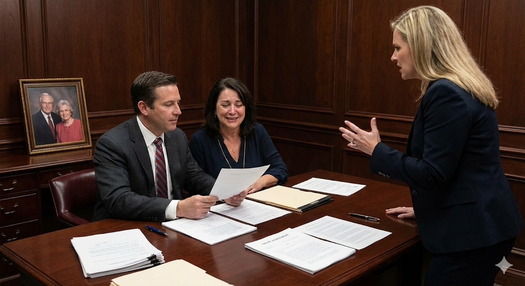 She Mocked Me at My Parents’ Funeral — Then My Lawyer Revealed the Brutal Truth…