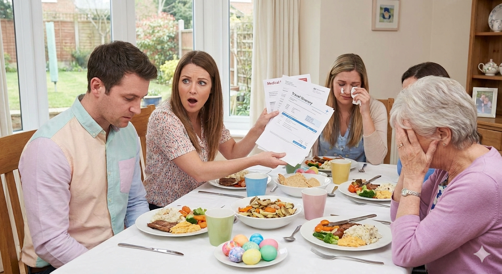 At Easter brunch, my sister asked, “How was the Fiji wellness retreat I booked for you