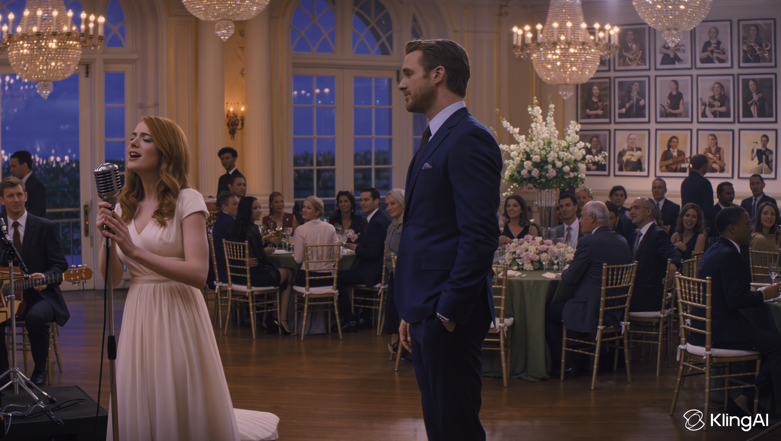 A Lonely Ceo Went To A Wedding Alone, But When He Heard A Poor Girl Singing, He Broke Down In Tears