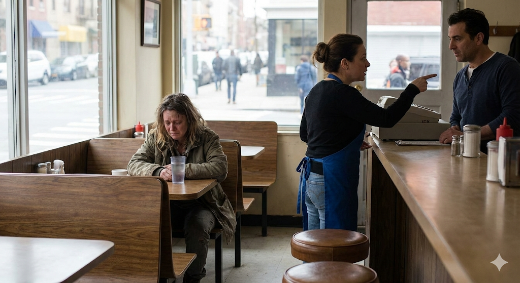 She Said, “We’ll Eat Tomorrow”—He Placed Food Before Them And Whispered, “Eat Today”