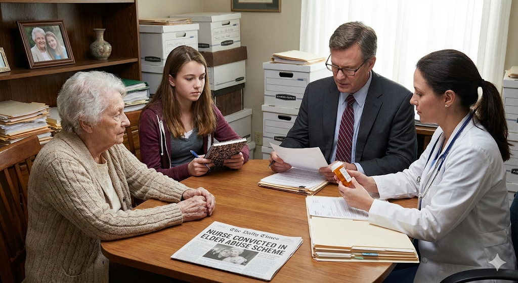 Grandma’s Nurse Faked Her Dementia To Steal Everything, Not Knowing I Still Visited Her