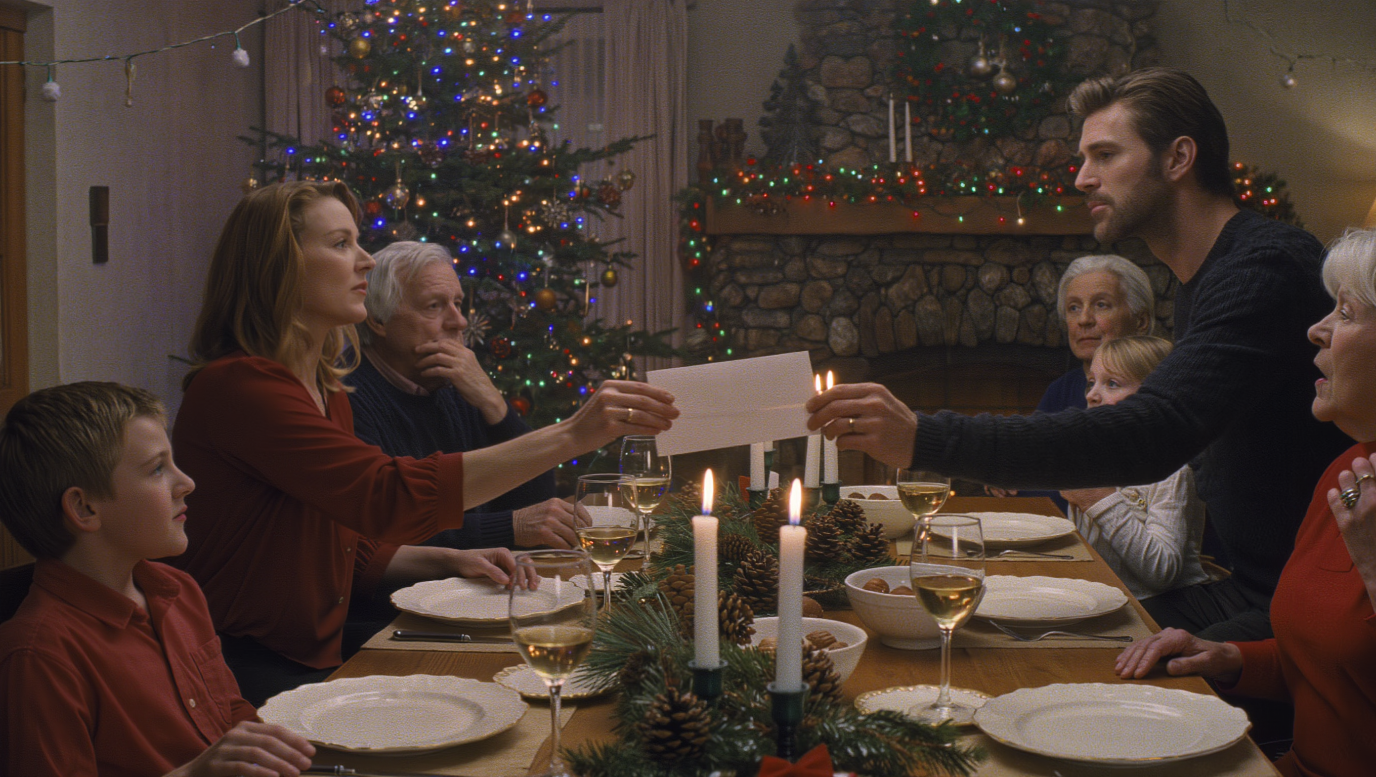At Christmas Dinner, My Wife Slid a DNA Test Across the Table and Whispered, “Your Son Isn’t Yours”