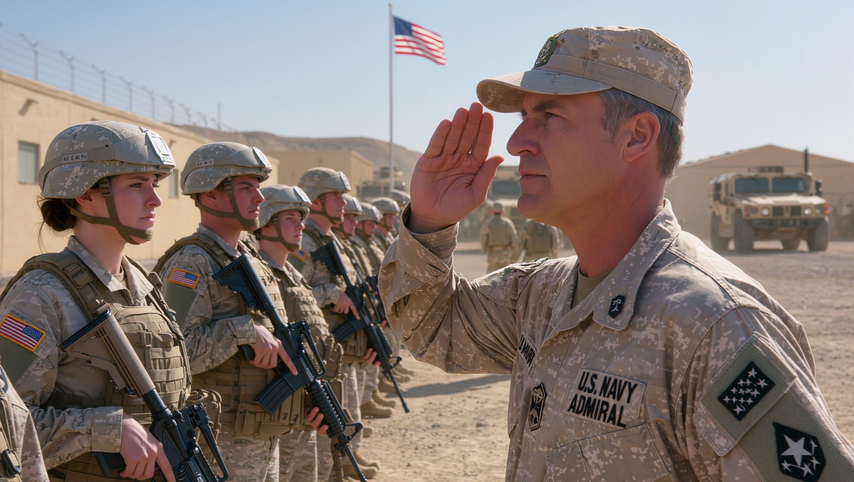 She Was Just Assigned to Guard the Gate – Until a Navy SEAL Commander Stopped and Saluted Her First.