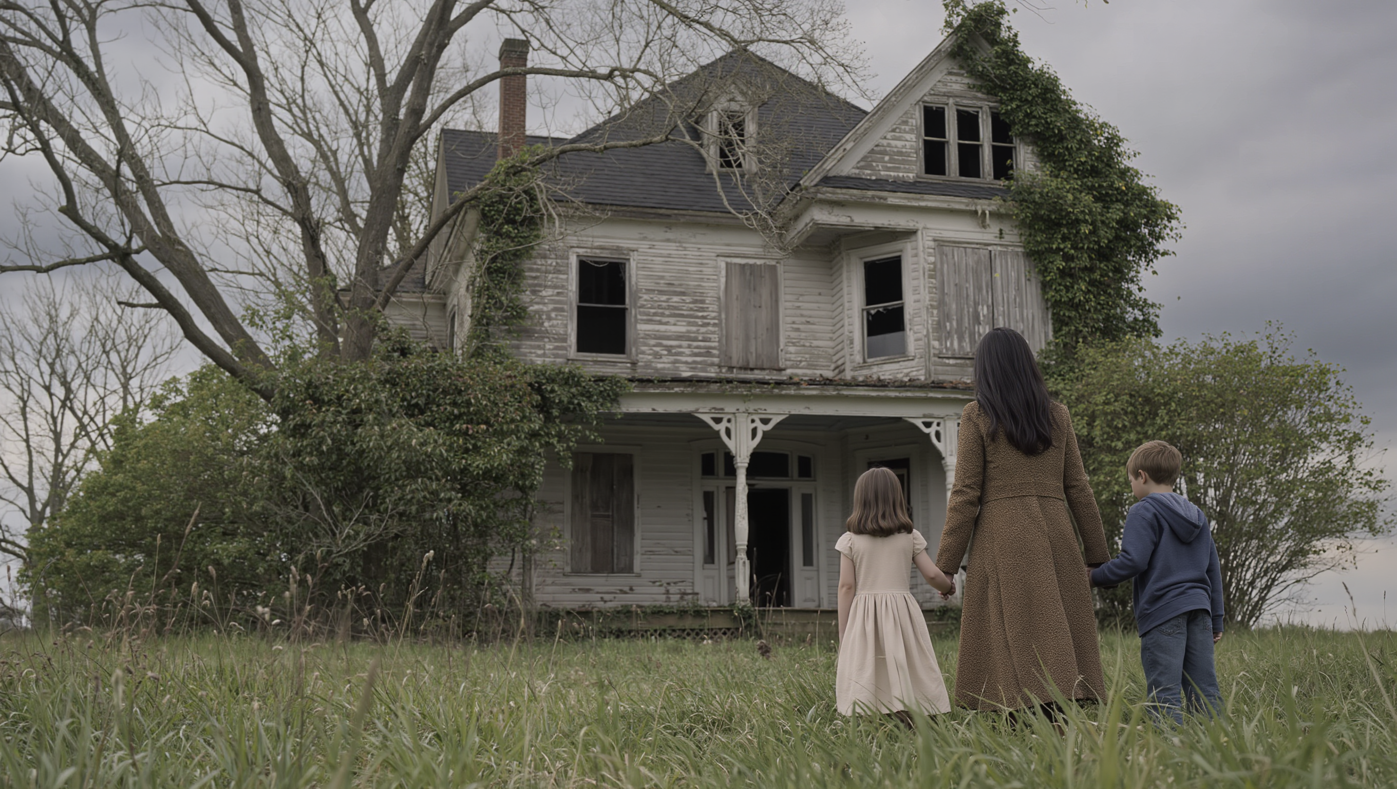 Divorced Mom Renovates Old House with Her Kids to Start a New Life – What They Found Inside…