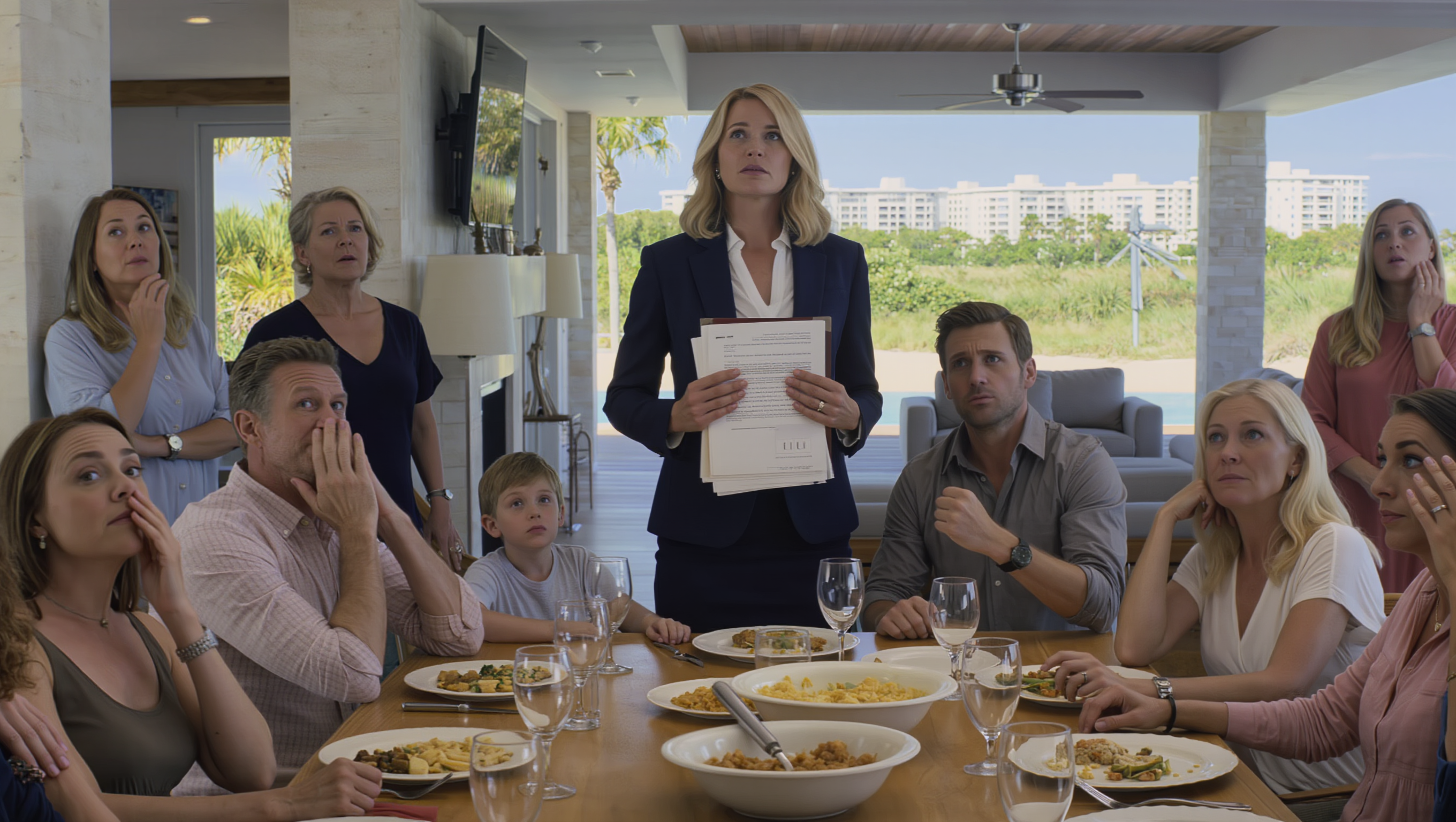 At the Family Dinner, My Brother Announced “Sold Your Beach Villa for $2.3 Million,” So I…