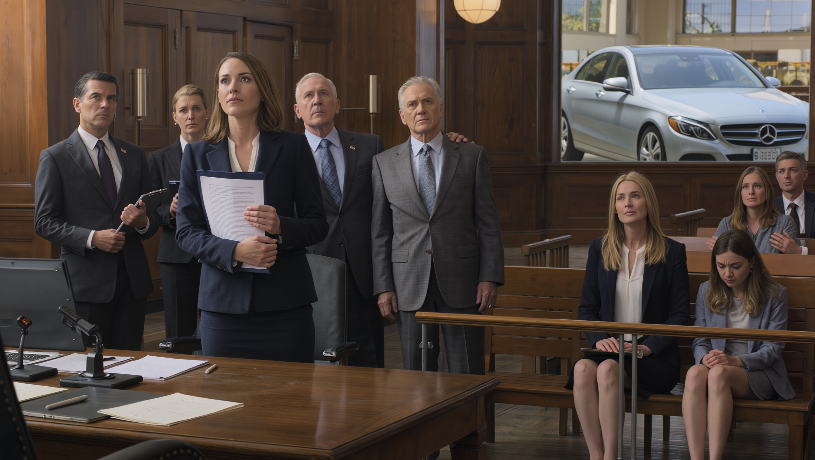 My grandpa saw me walking while holding my newborn baby and said ” I gave you a car, right?”