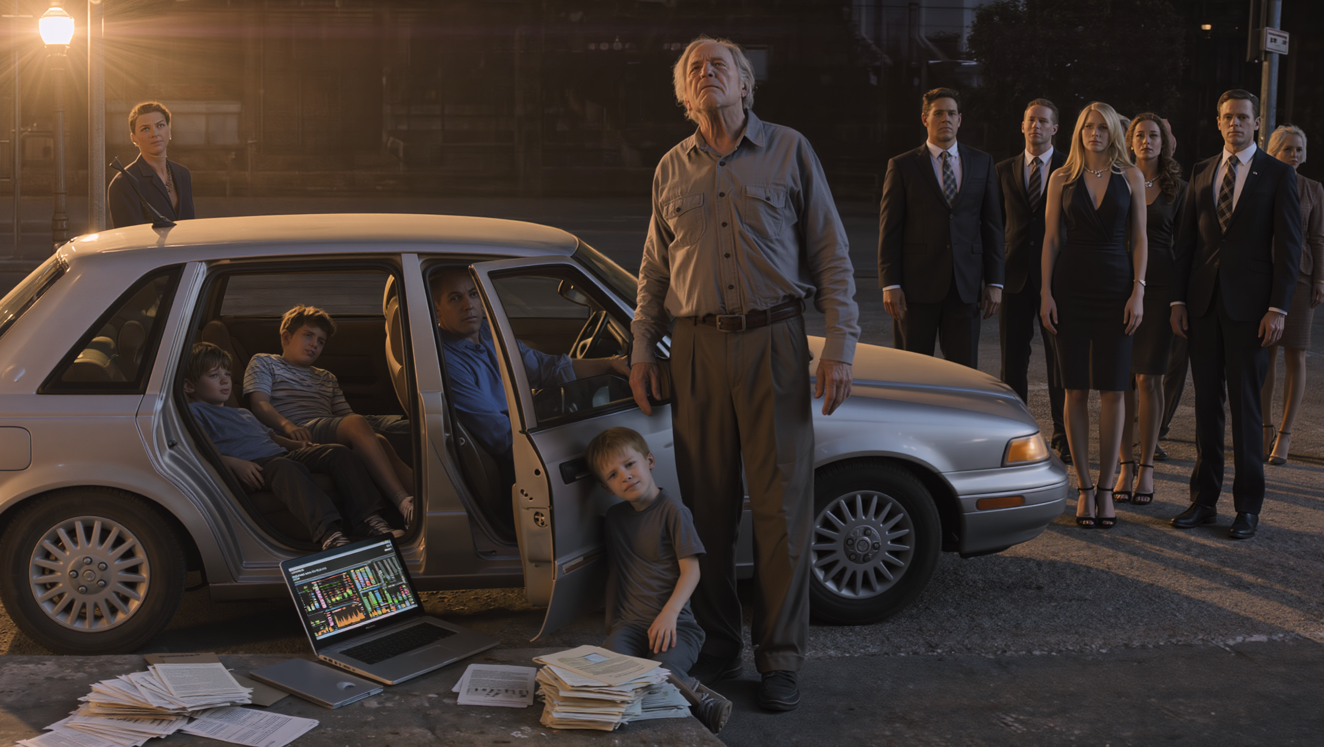 I found my son living in his car with my grandsons — then I discovered his wife’s betrayal…