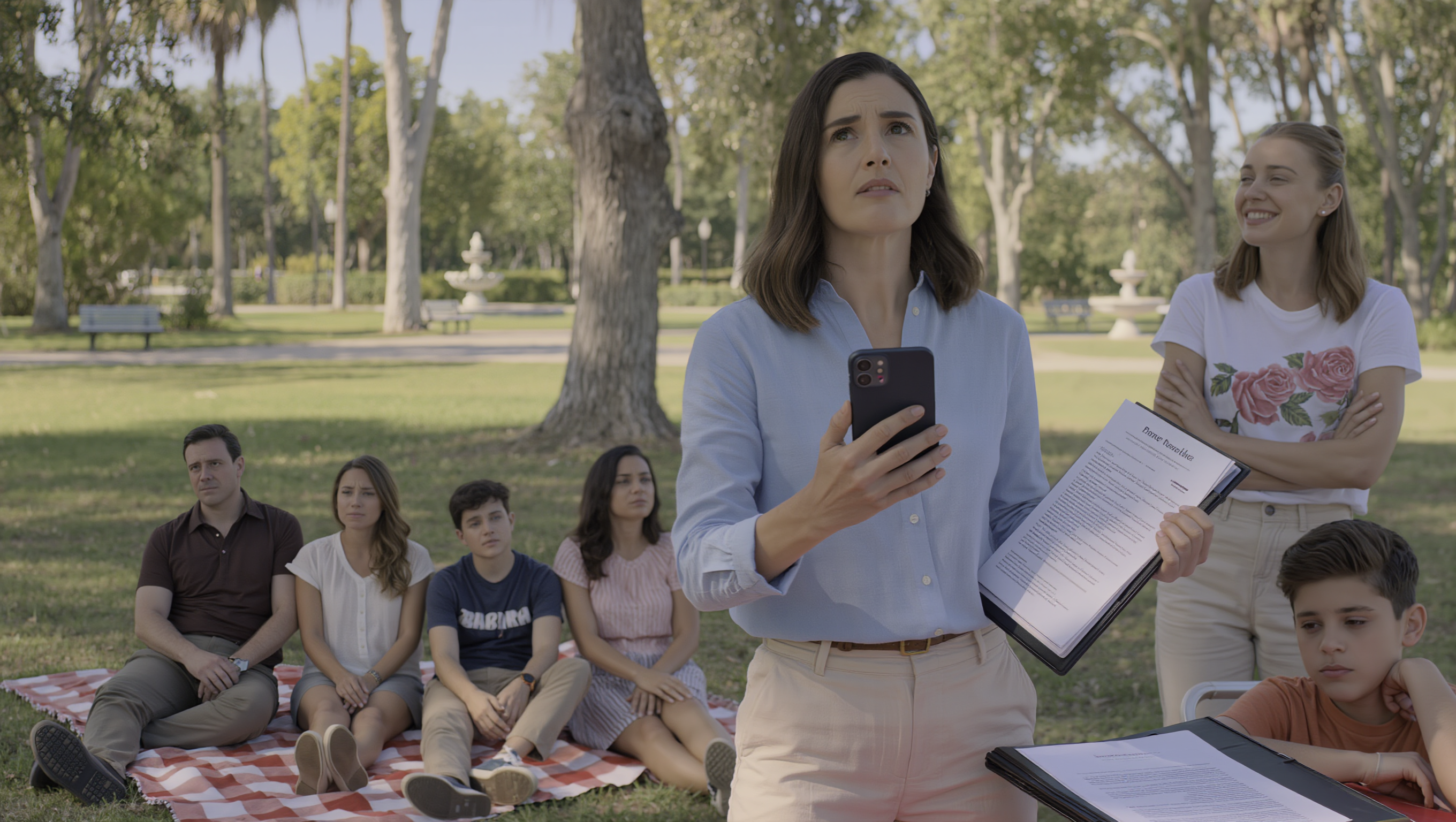 At The Family Picnic, My Sister Raised Her Glass And Said, To The One Who Always Shows..