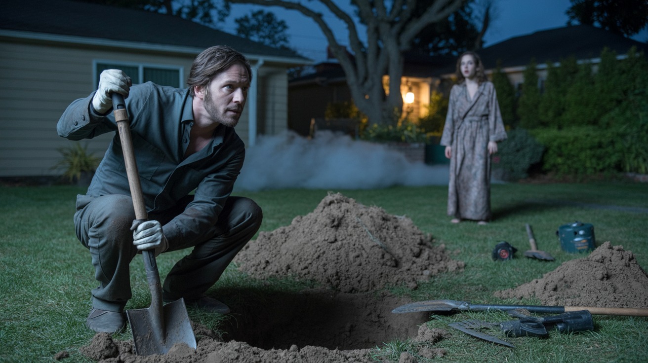 I Caught My Husband Digging in the Garden at 3 A.M. – What I Saw in the Hole Horrified Me…