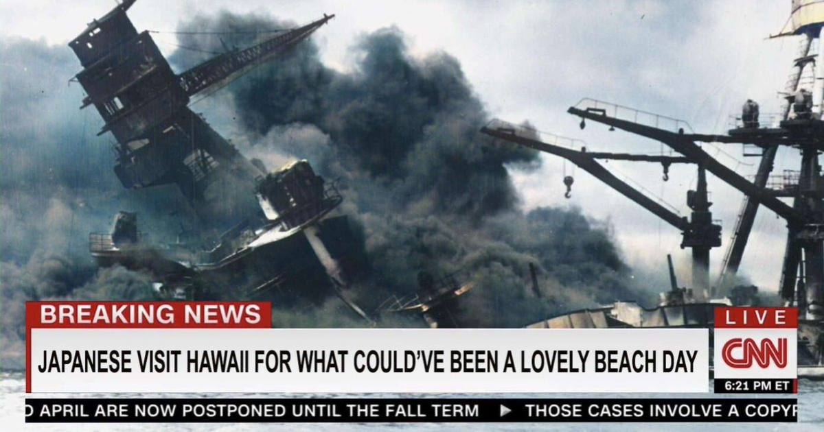 CNN Reports On Japanese Teenagers Who Came To Hawaii For What Could’ve Been Beautiful Day At Beach