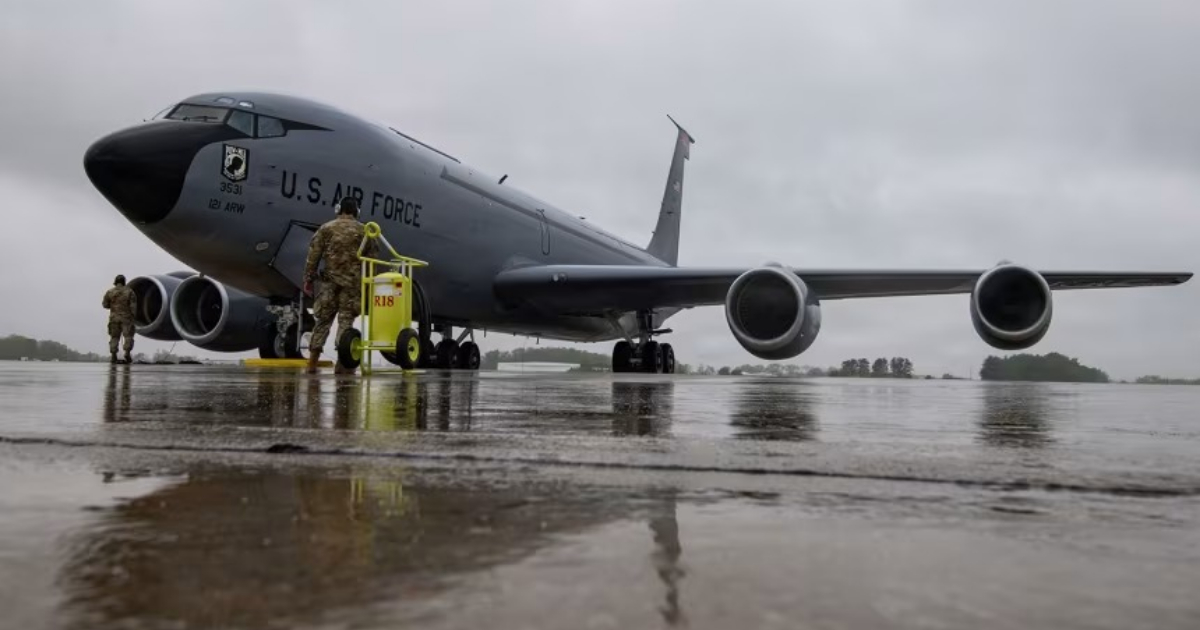 US Air Force Refueling Plane Crashes In Iraq, Five Crew Members On Board